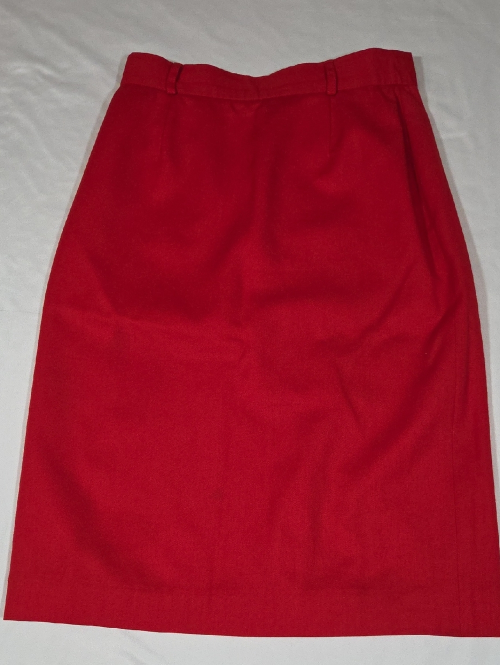 JH Collectibles Wool Red Pencil Skirt Size 10